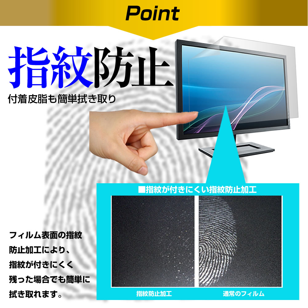 iiyama SENSE-15QQP43 [15.6インチ] 機種で使える ブルーライトカット 反射防止 指紋防止 液晶保護フィルム メール便送料無料