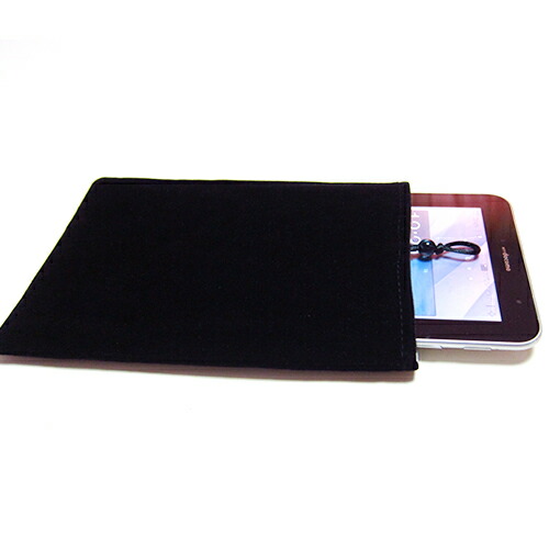 Apple iPad 10.2インチ 第7世代 [10.2インチ] 機種で使える 指紋防止 クリア光沢 液晶保護フィルム と タブレットケース ポーチ セット メール便送料無料