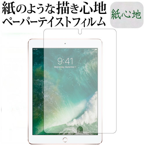Apple iPad Pro 9.7インチ機種用 ペーパーテイスト 紙心地 反射防止 指紋防止 液晶保護フィルム メール便送料無料